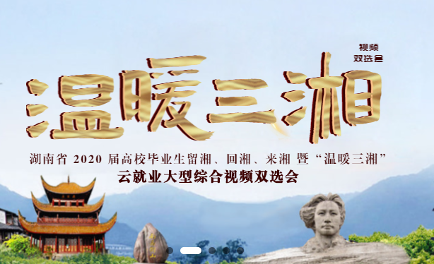 全程“非接触式”线上求职,湖南省2020届高校毕业生网络视频双选会启动