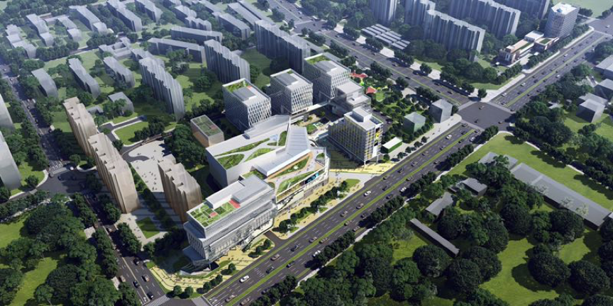 而随着大兴机场的建成,南中轴也成为走向"新国门"非常重要的轴线,再
