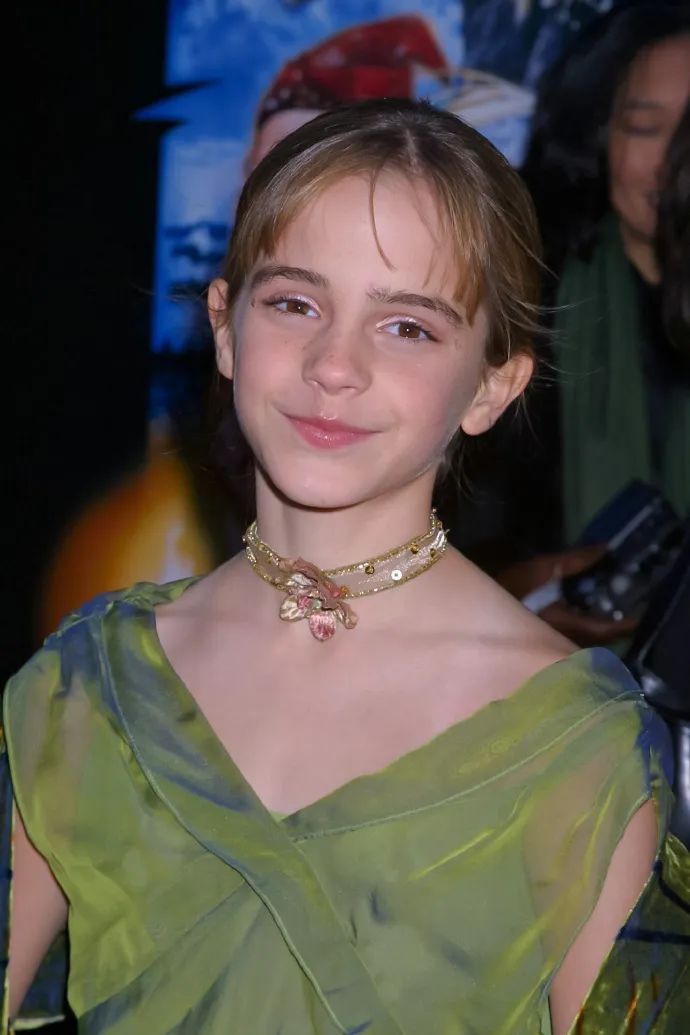 emma小时候真的超级可爱啊!颜值就没掉线过!