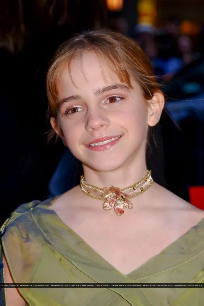 emma小时候真的超级可爱啊!颜值就没掉线过!