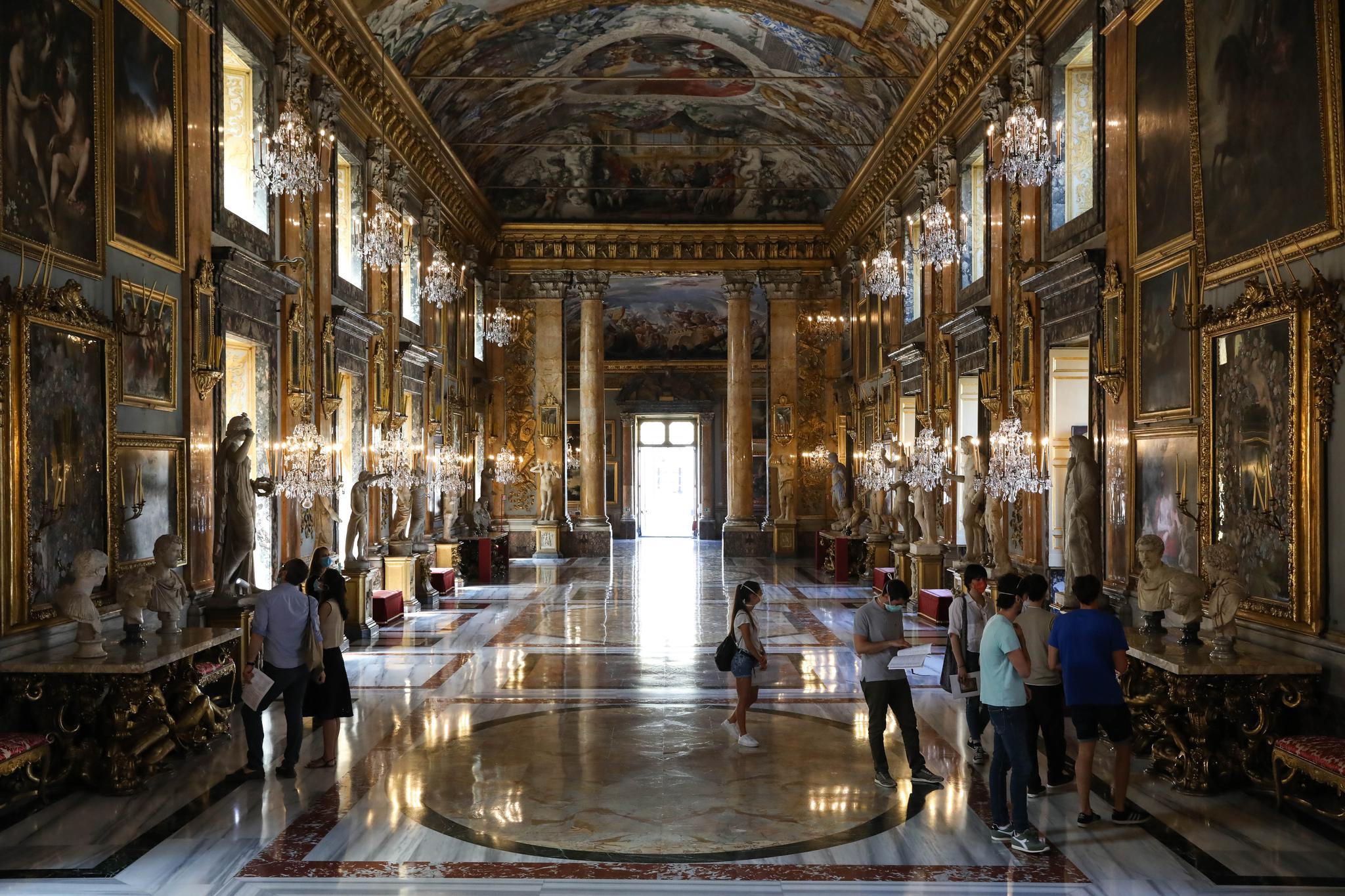 意大利罗马:科隆纳宫重新开放