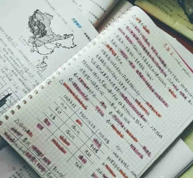 配图精美英文版这是生物来看看她的笔记原因是因为她的笔记被曝光