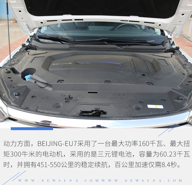 全新品牌首款纯电动车 静态体验BEIJING-EU7