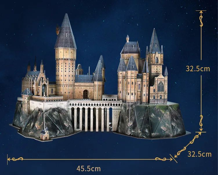(还得架绿幕)华纳正版授权霍格沃茨城堡模型 戳图带走 /宠粉福利前