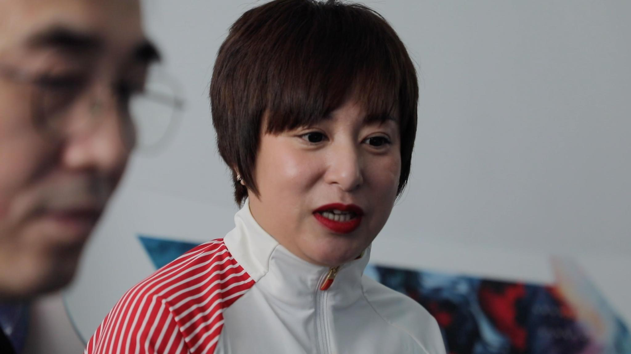 滑雪世界冠军郭丹丹为北京冬奥组委滑雪战队"云培训"