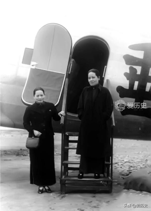 为抗战冰释前嫌汪伪成立次日宋氏三姐妹集体回重庆留下最美身影