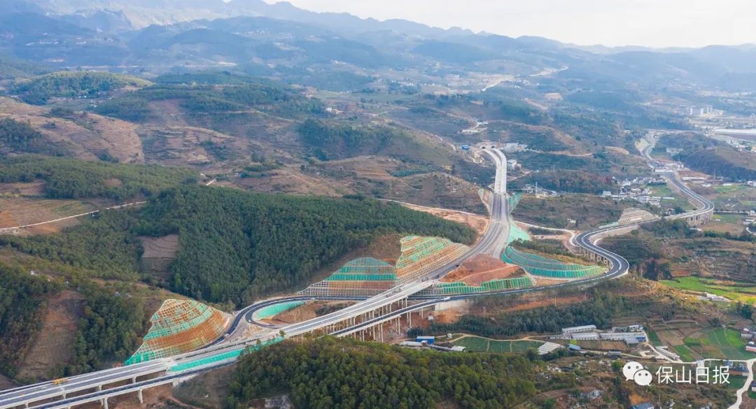 【热点聚焦】保山这两条高速公路即将正式通车|链子桥|保山市|施甸