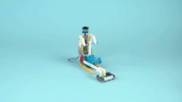 机器人二级舂米机搭建图片