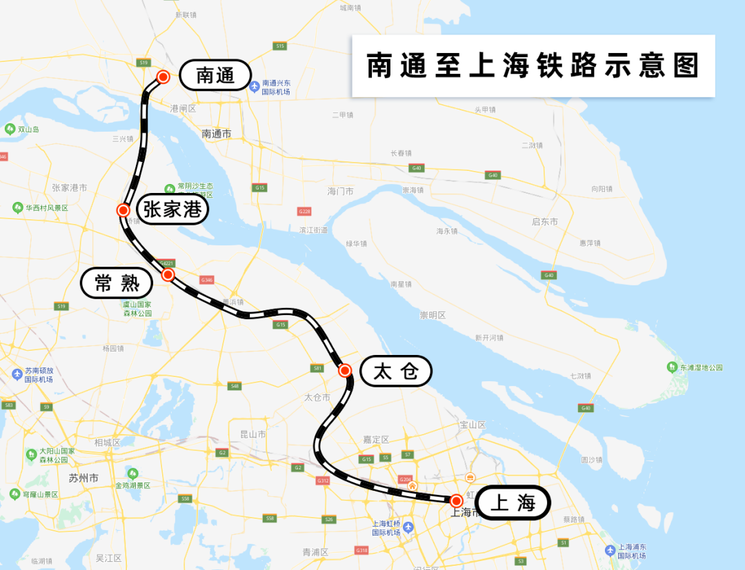 通沪铁路是国家中长期铁路网规划"八纵八横"高铁网中沿海通道的重要
