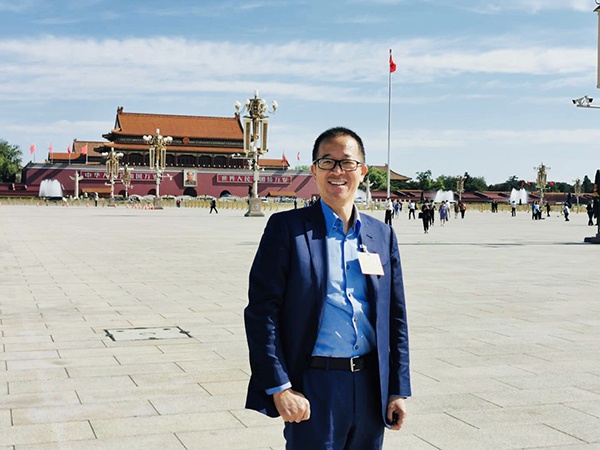 俞敏洪。受访者本人供图