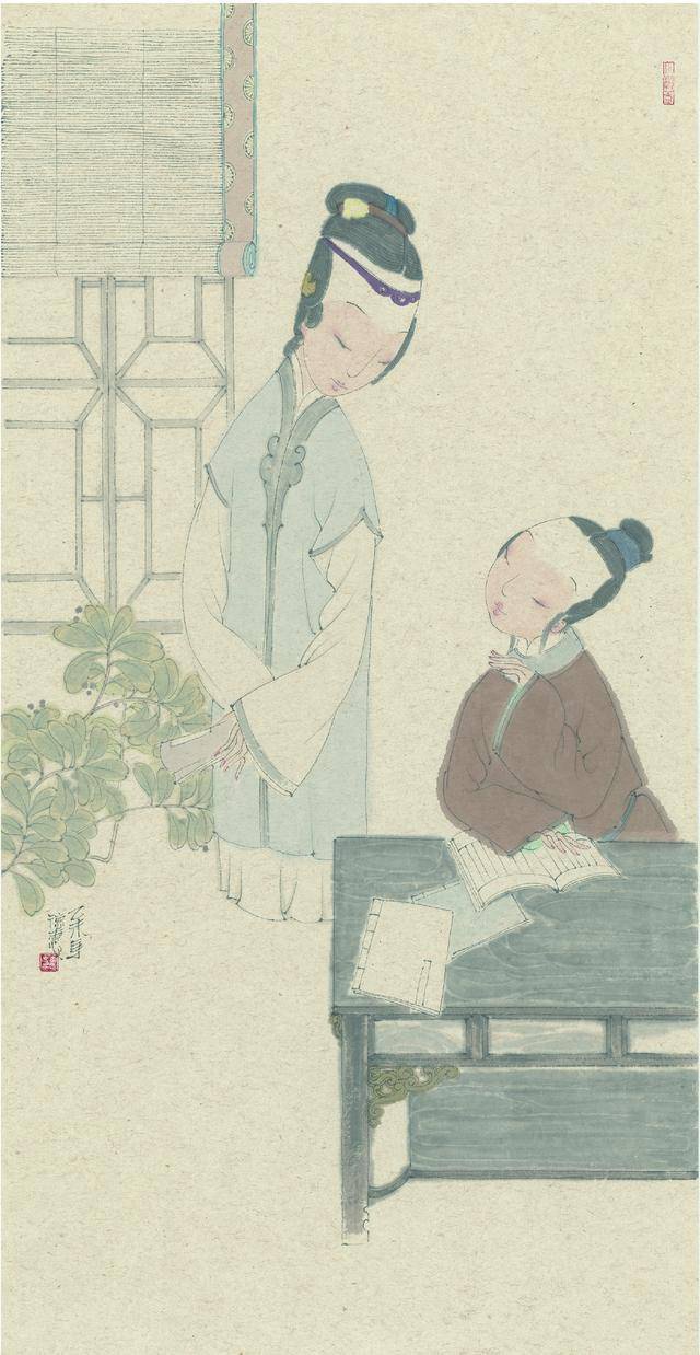 李德惠红楼梦组画传统古典题材的现代新诠释