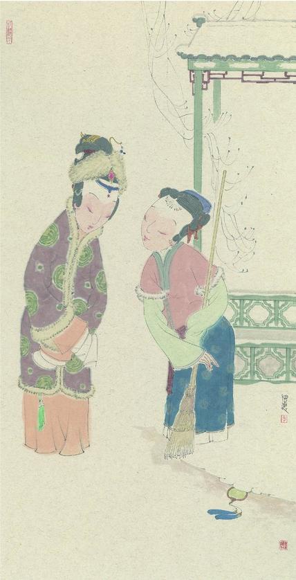 李德惠《红楼梦》组画:传统古典题材的现代新诠释