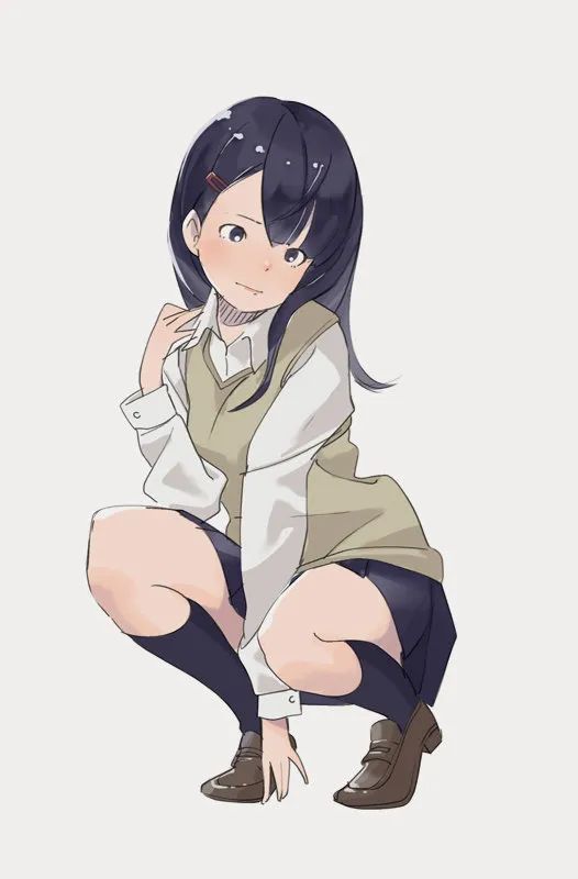 get到了新的拍照姿势谁不喜欢jk呢