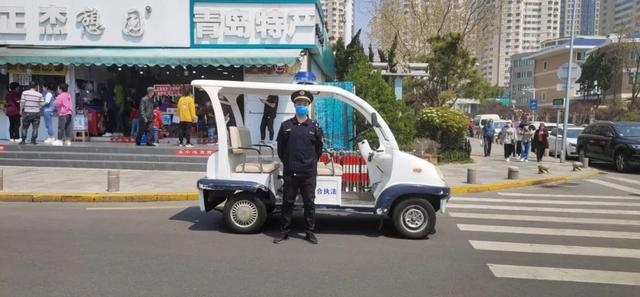 “五一”不打烊 青岛综合行政执法支队全力保障市容秩序巩固提升