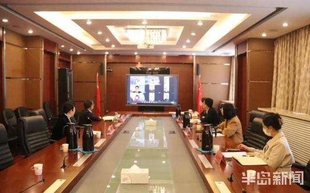 青岛大学云班会迎来两位“大咖”书记校长线上指点迷津