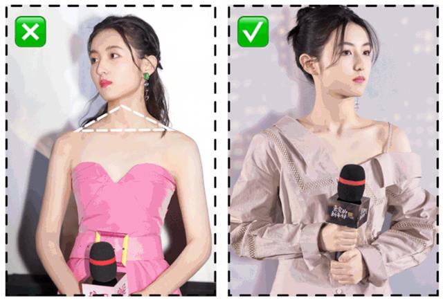 看完倪妮的直角肩后再看看自己的肩膀又壮又厚难怪穿衣服很丑