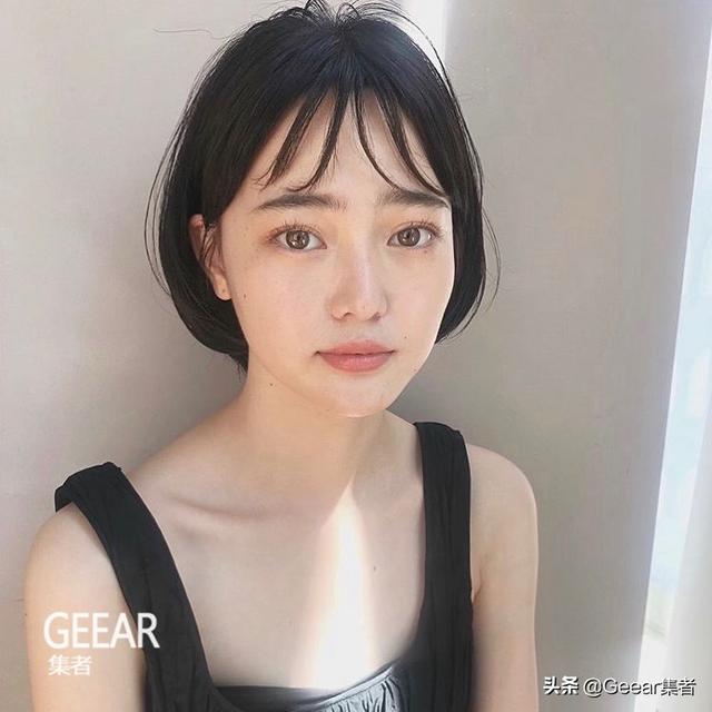 慵懒不失迷人剪个日本女生的空气刘海迎接夏天吧