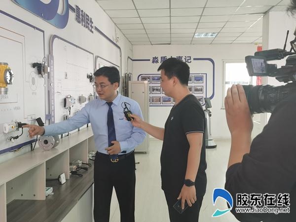 山东广播电视台“新基建”现场直播走进淼盾