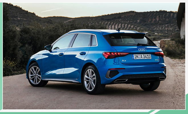 奥迪全新A3两厢版谍照 推多种改外观套件