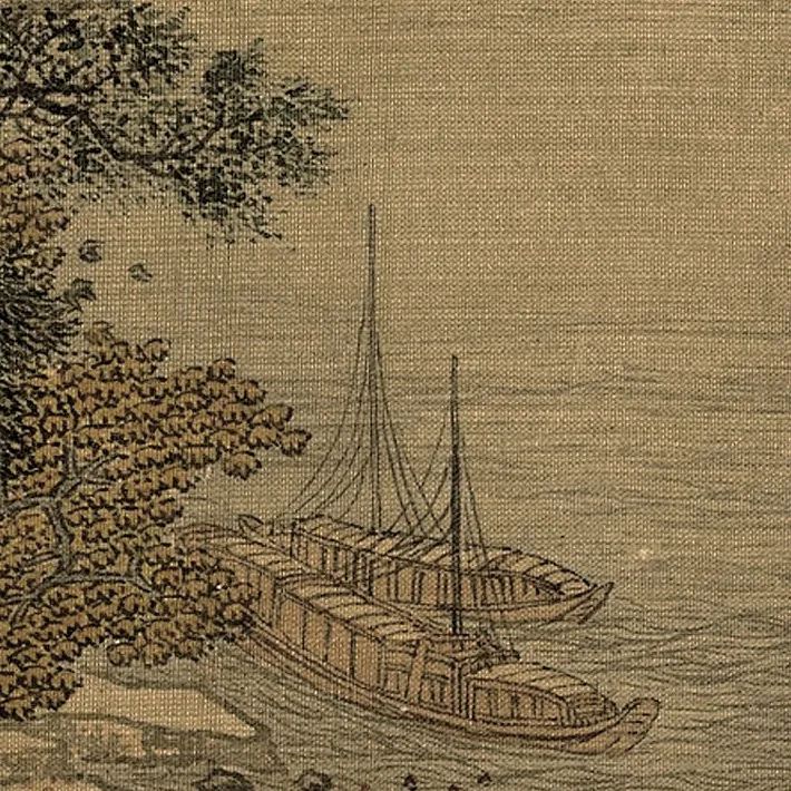 古画里的一场雨