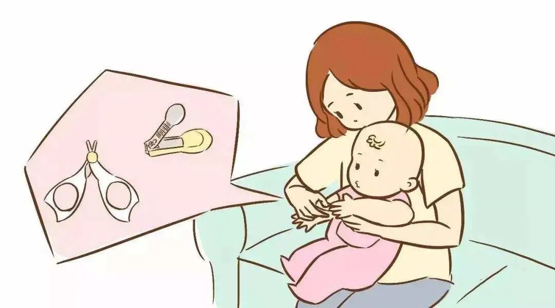 新生儿多大才能剪指甲如何给宝宝剪指甲