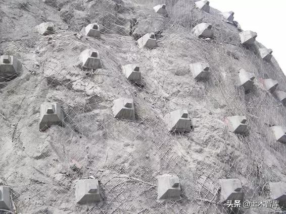 边坡锚固防护锚杆框架和预应力锚索锚杆标准化施工图解