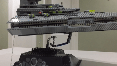 乐高还能悬浮在半空中?上百万人已看懵!