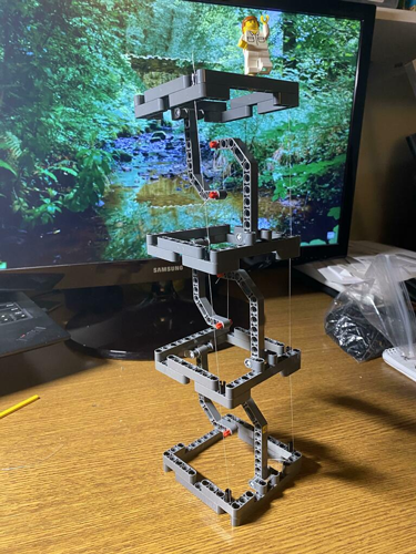 乐高还能悬浮在半空中?上百万人已看懵!