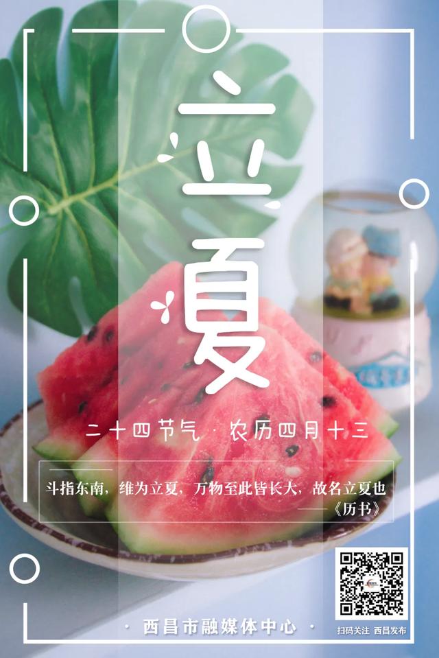 今日立夏丨盛夏始 万物长