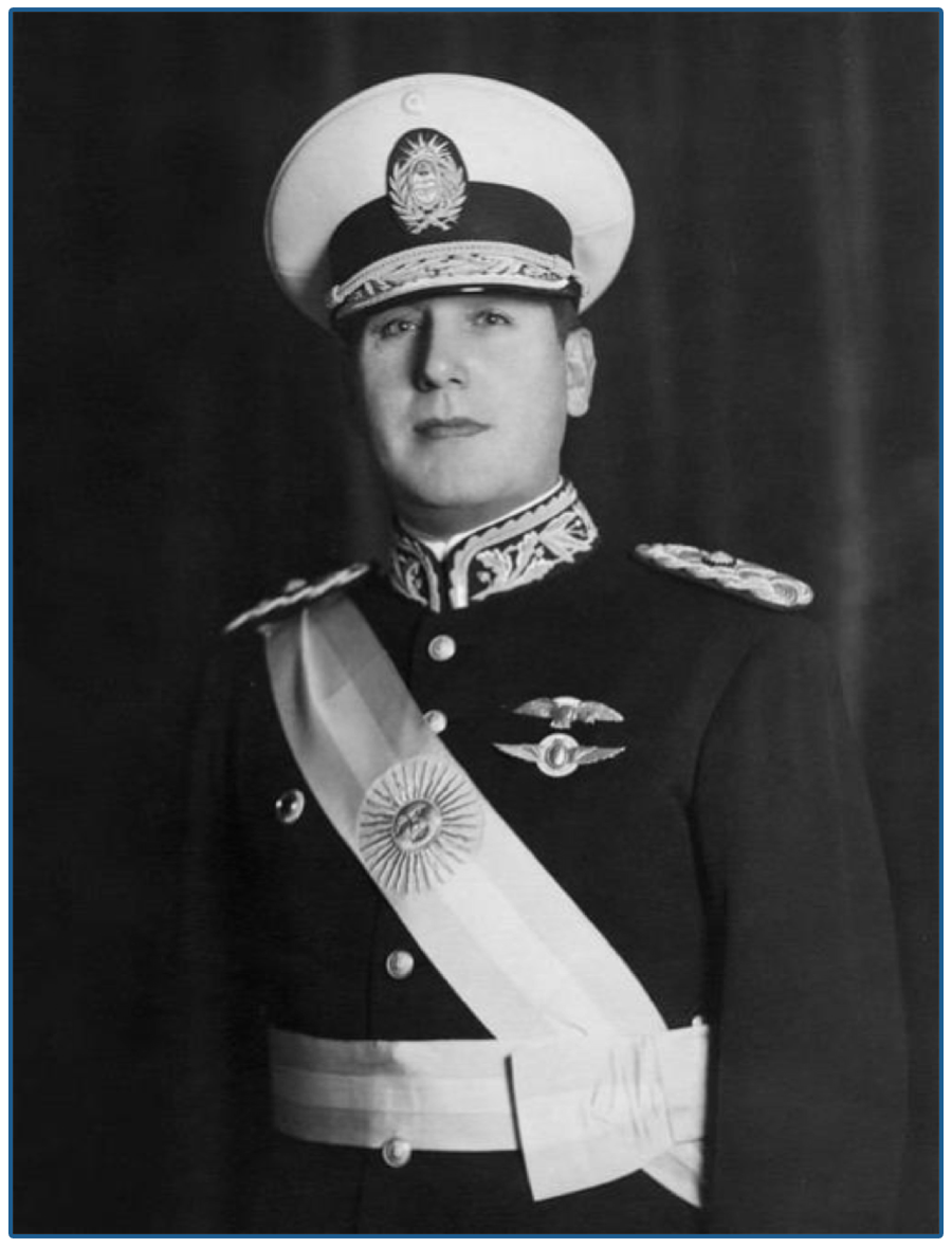 这次上台的庇隆将军影响了阿根廷后面半个多世纪的历史,背靠劳工阶级