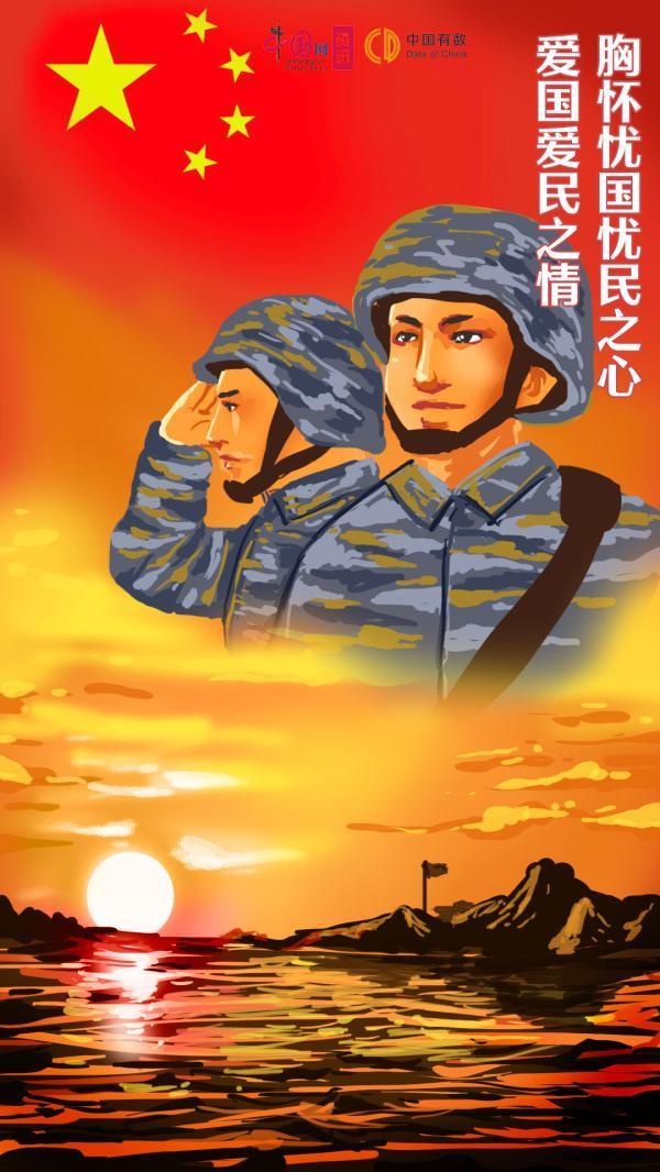 五四青年节,手绘海报 | 新时代中国青年之风貌