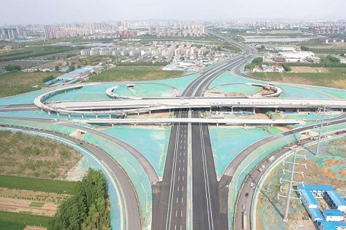 淄博2座新立交桥东西主线通车!附航拍图