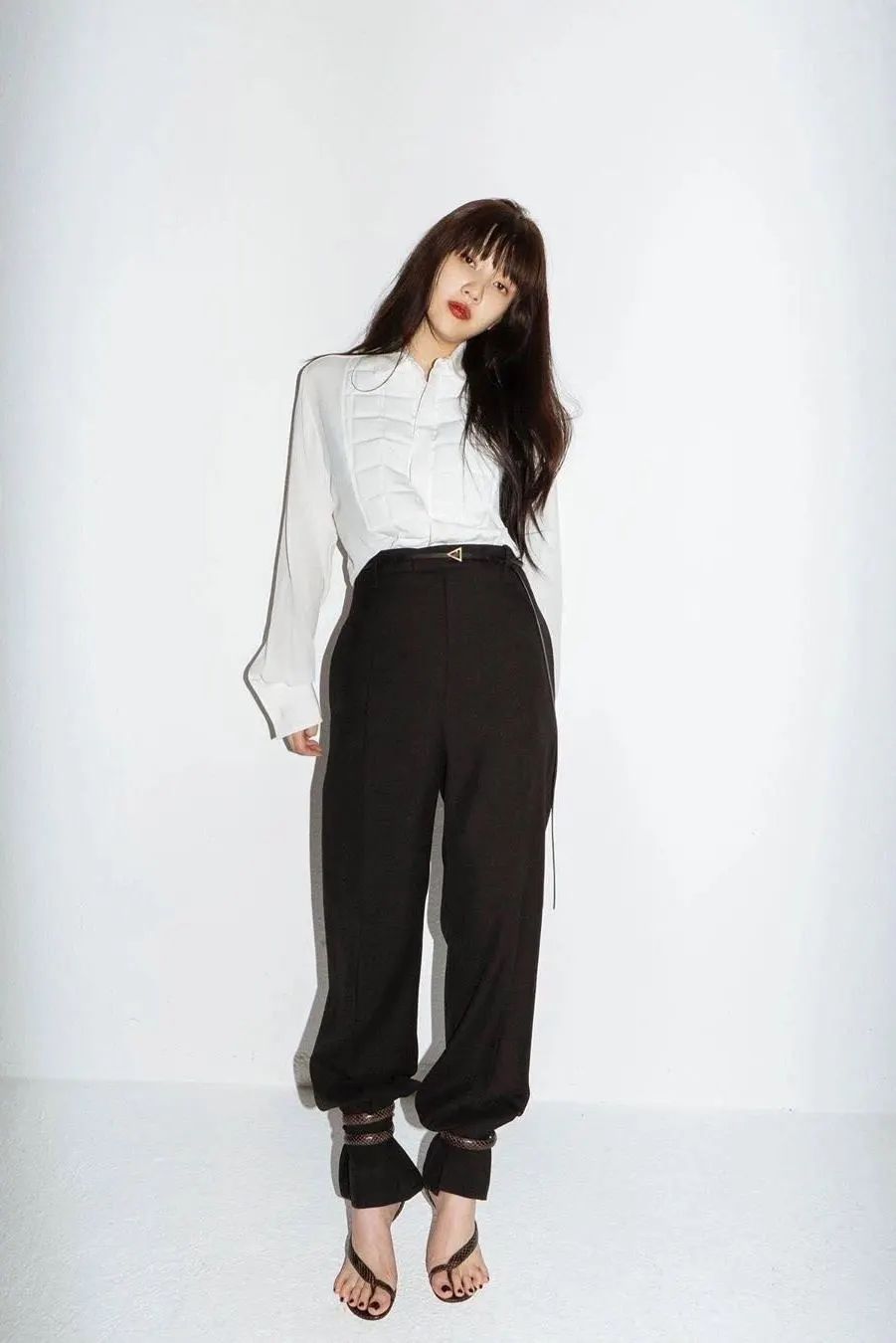 阔腿裤输惨了专治腿粗的云朵裤谁穿谁显瘦