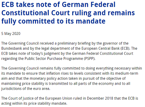 判决欧央行QE“部分违宪”，为什么德国法院谁都能管？