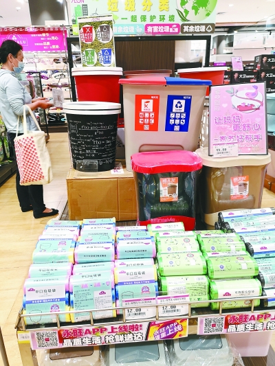 超市多色垃圾袋热卖