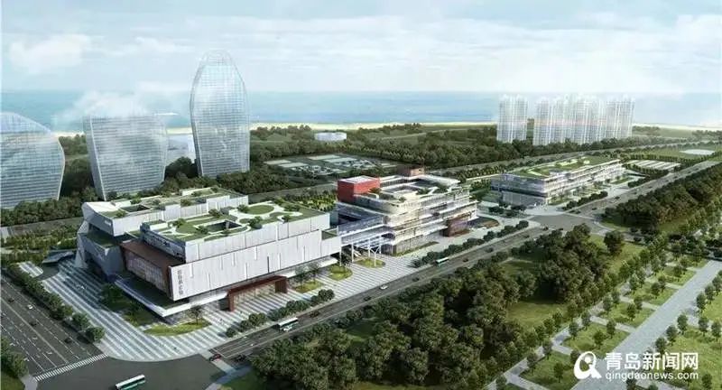 打造文化新地标,青岛西海岸市民中心预计明年4月交付