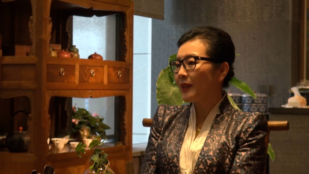 口罩设计搭配中国风 这家山东企业将中华传统文化带向国际T台