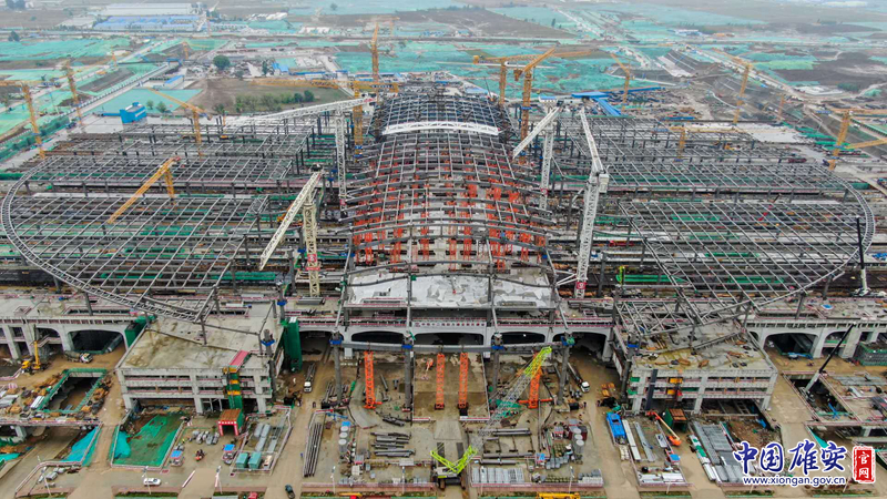 京雄城际铁路雄安站整体造型即将初步亮相|城际铁路|雄安_新浪新闻