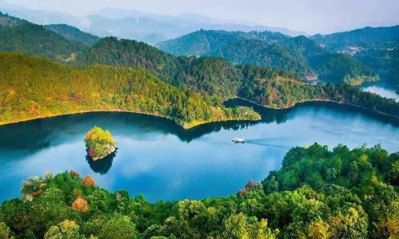 跟着镜头游梅州(十二)岭南日月潭——长潭旅游区