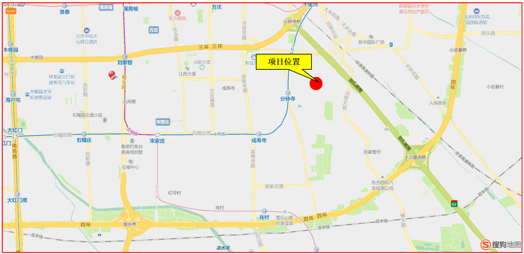 分钟寺地块位置示意图.