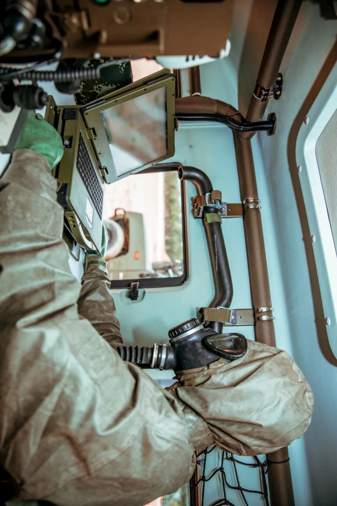 侦观洗消克毒降魔高清酷图围观防化兵激燃日常