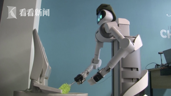 视频家务自由来了日本新款机器人亮相帮你整理房间