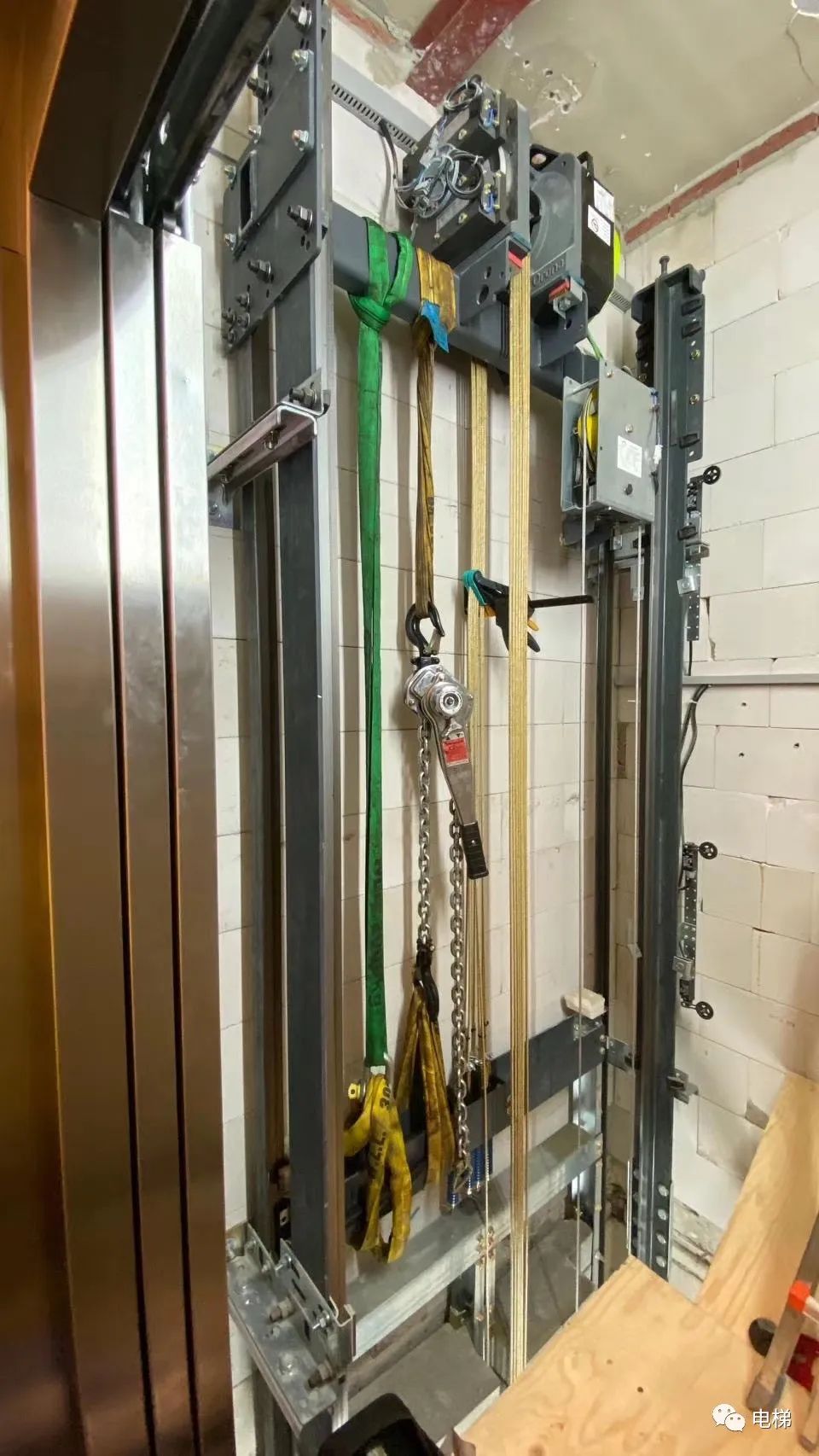 电梯钢丝绳复绕法图片