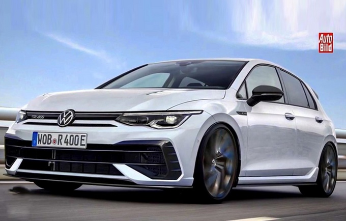 大众高尔夫R PLUS版？动力超400匹，还能漂移，你受得了吗