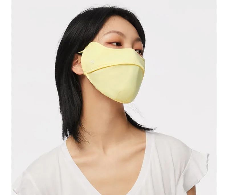 反正都要戴口罩,还不如戴个防晒又冰凉的!连眼角防晒都考虑进去了