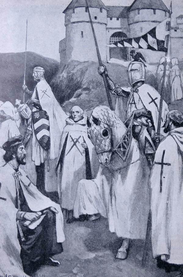 十字军东征时期的骑士团组织是怎样建立的?