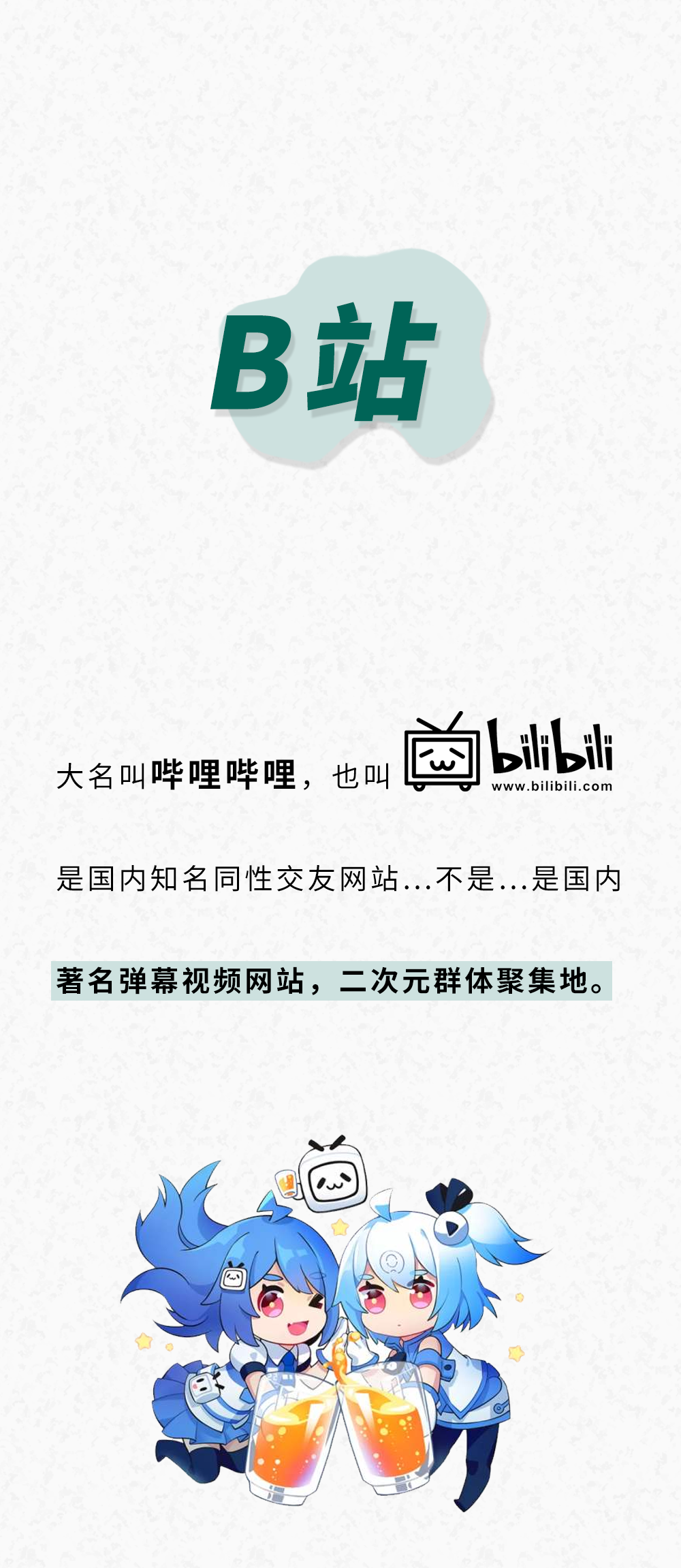 a站,b站,c站,h站……p站都是什么网站啊?