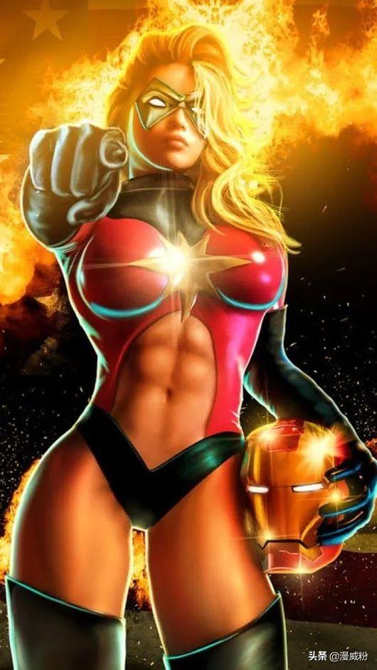 漫威最邪恶惊奇队长,曾加入黑暗复仇者,为力量弑杀母亲