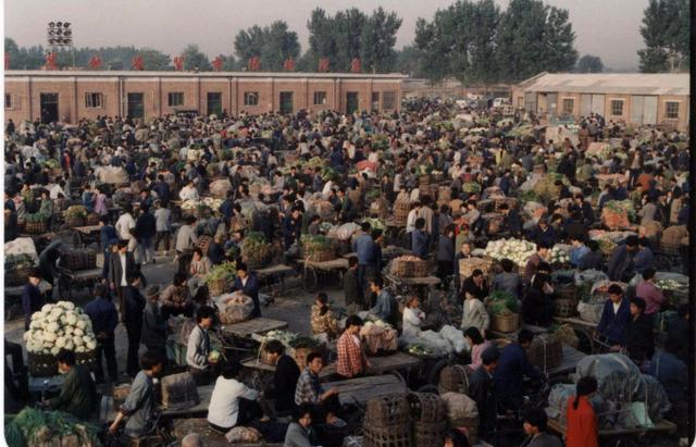 90年代初新发地市场