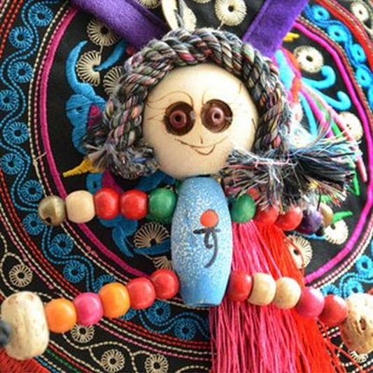 创意绘画 | 东巴木偶